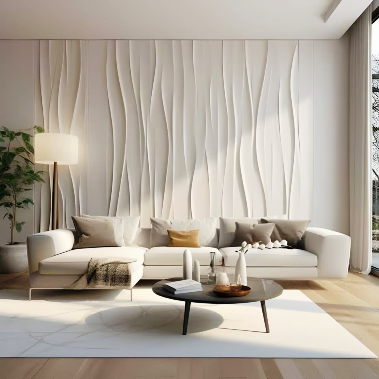 Interior and exterior texture